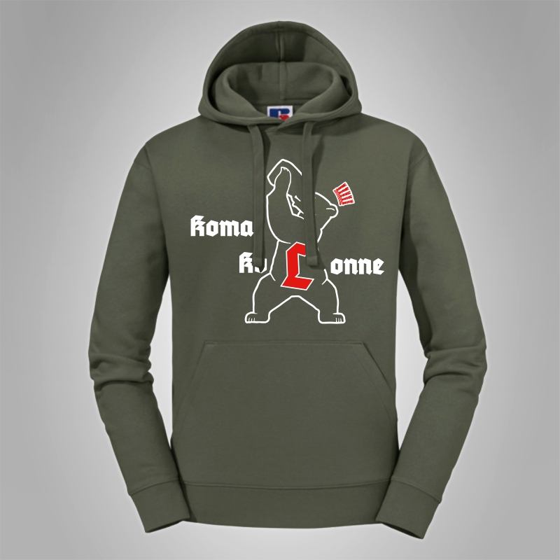 Kapuzenpullover Koma-Kolonne