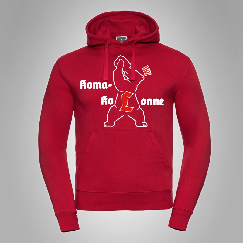 Kapuzenpullover Koma-Kolonne