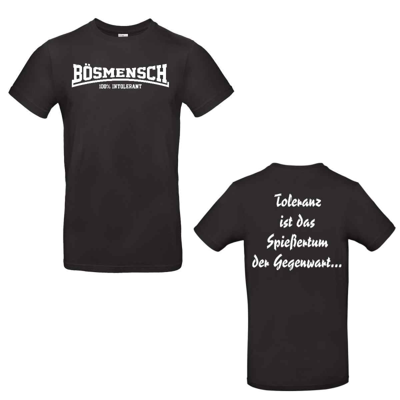 Hermannsland T-Shirt Bsmensch Schwarz