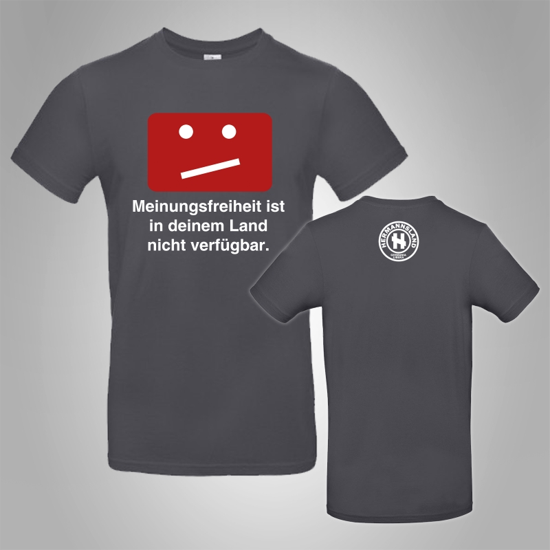 Hermannsland T-Shirt Meinungsfreiheit