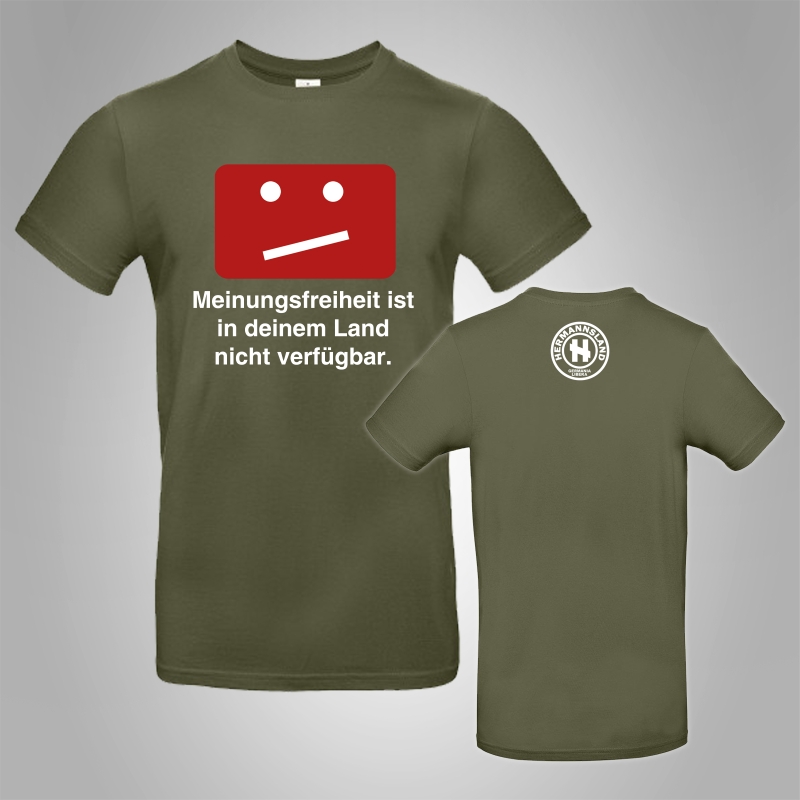 Hermannsland T-Shirt Meinungsfreiheit