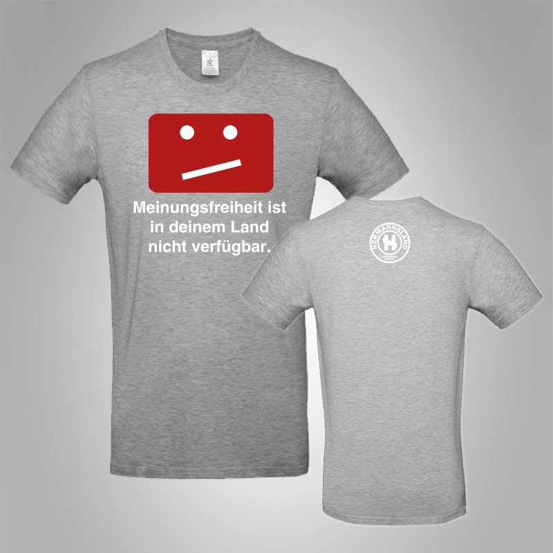 Hermannsland T-Shirt Meinungsfreiheit
