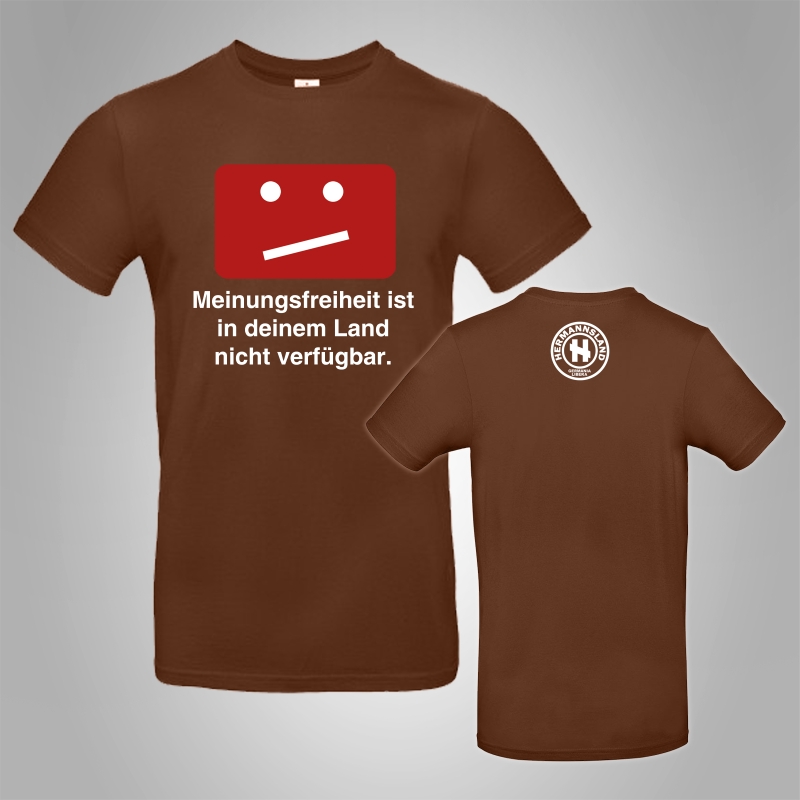 Hermannsland T-Shirt Meinungsfreiheit