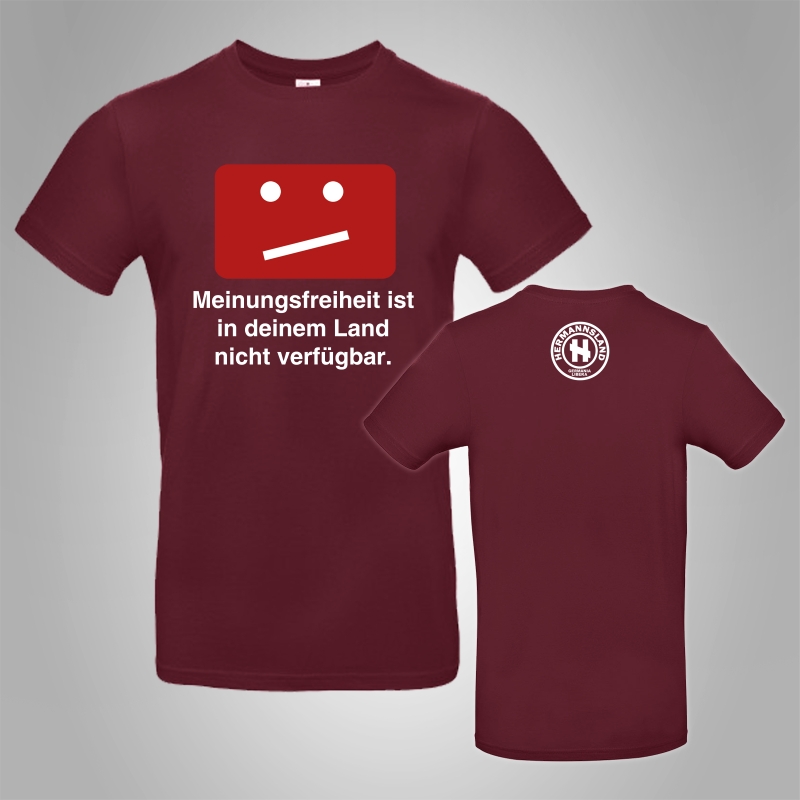 Hermannsland T-Shirt Meinungsfreiheit