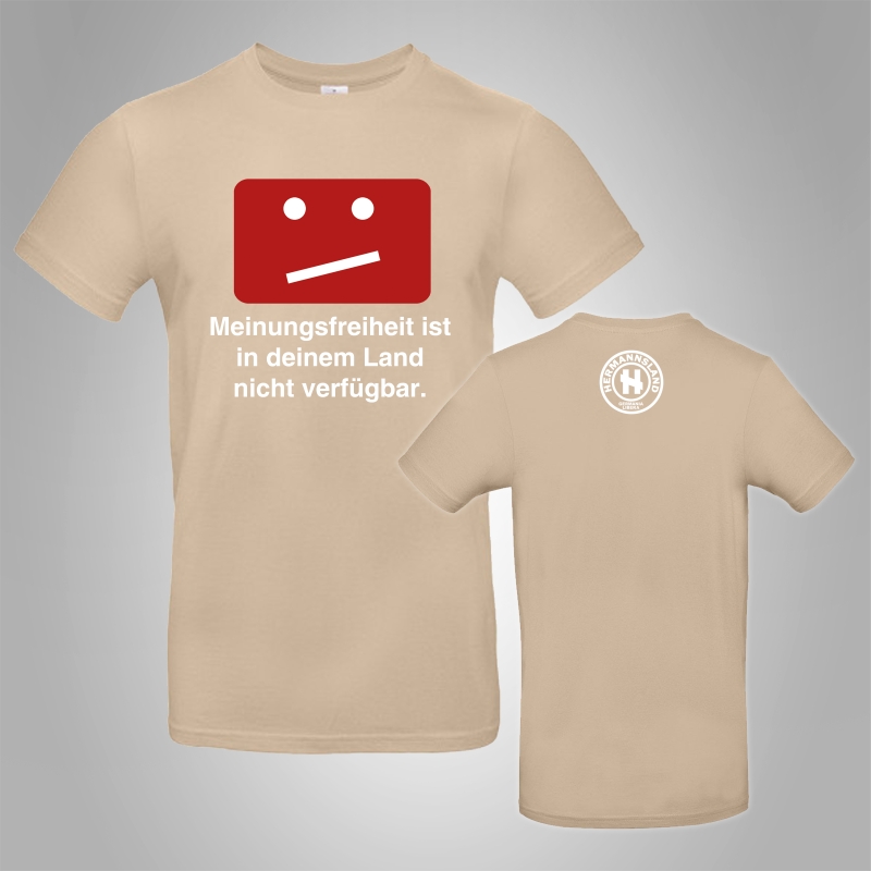 Hermannsland T-Shirt Meinungsfreiheit