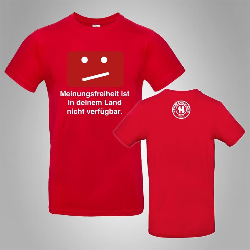 Hermannsland T-Shirt Meinungsfreiheit