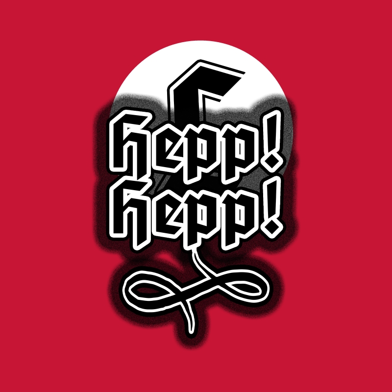 Die Lunikoff Verschw�rung T-Shirt Hepp Hepp Rot