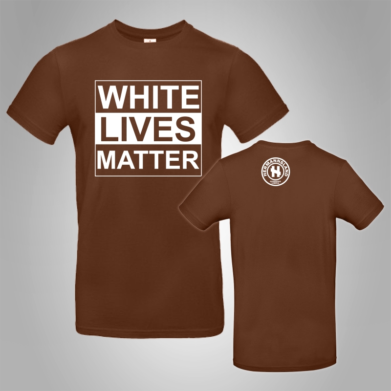 Hermannsland T-Shirt White Lives Matter Gro�