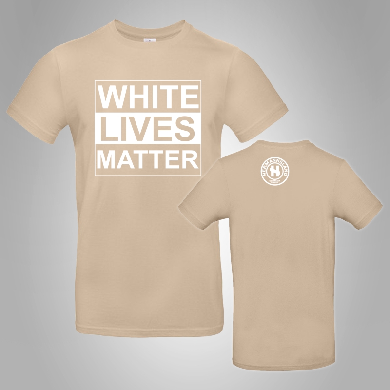 Hermannsland T-Shirt White Lives Matter Gro�