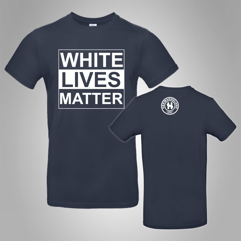 Hermannsland T-Shirt White Lives Matter Gro�