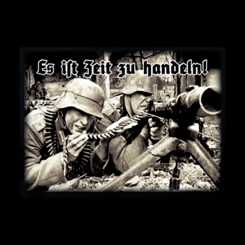 Es ist Zeit zu handeln! T-Shirt Schwarz