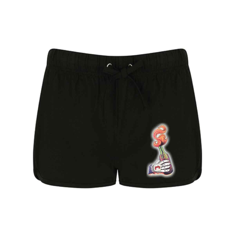 Frauen Shorts Molli Schwarz