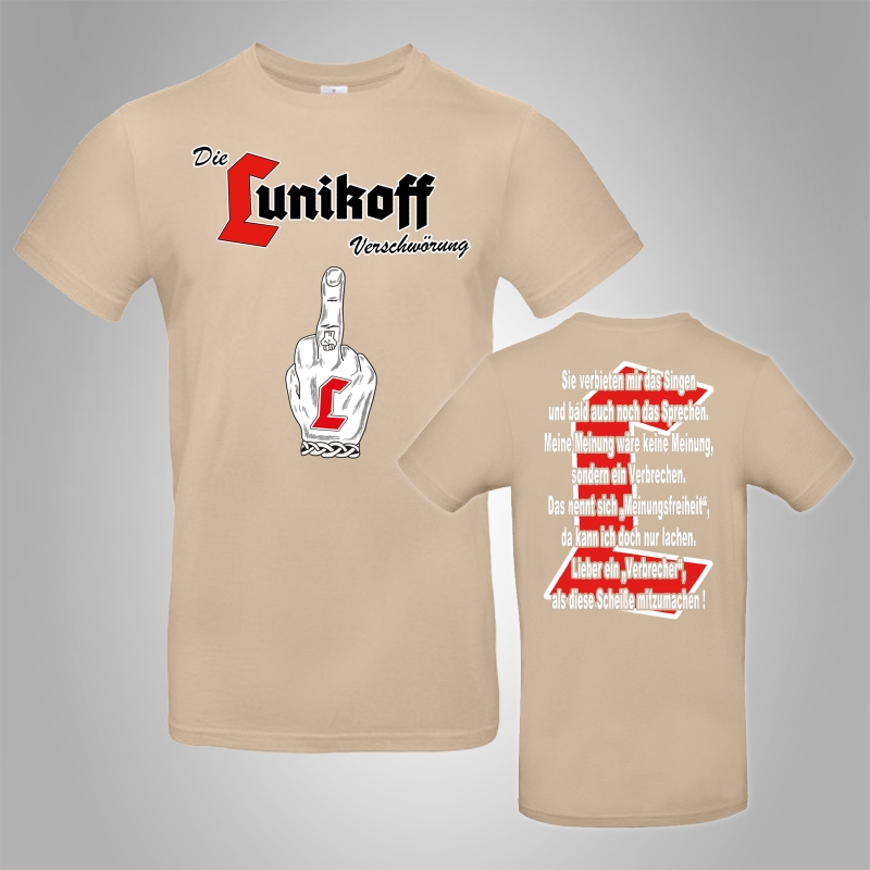 Die Lunikoff Verschw�rung T-Shirt Meinungsfreiheit