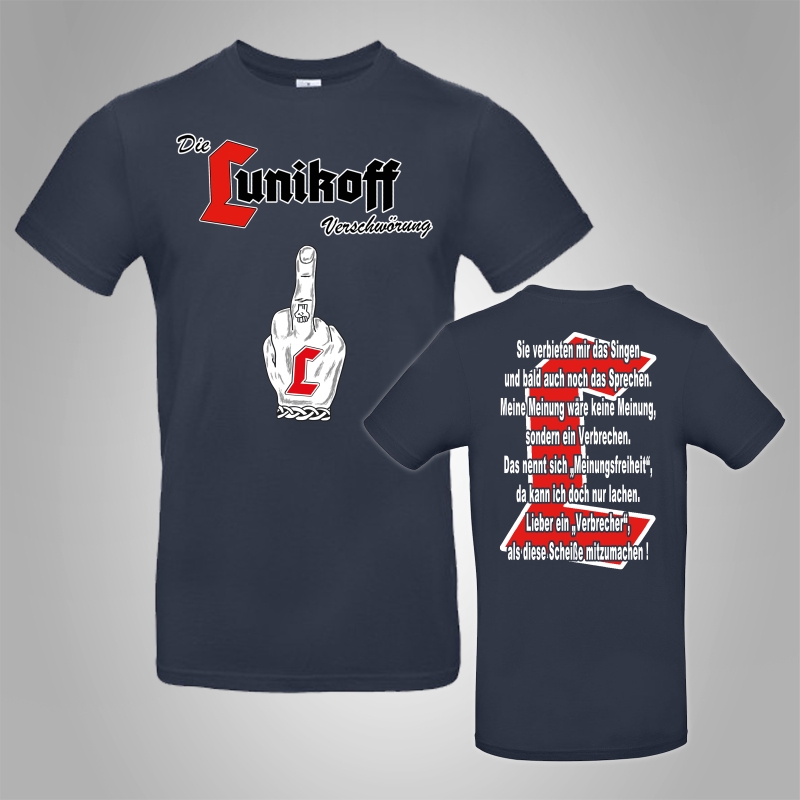 Die Lunikoff Verschw�rung T-Shirt Meinungsfreiheit