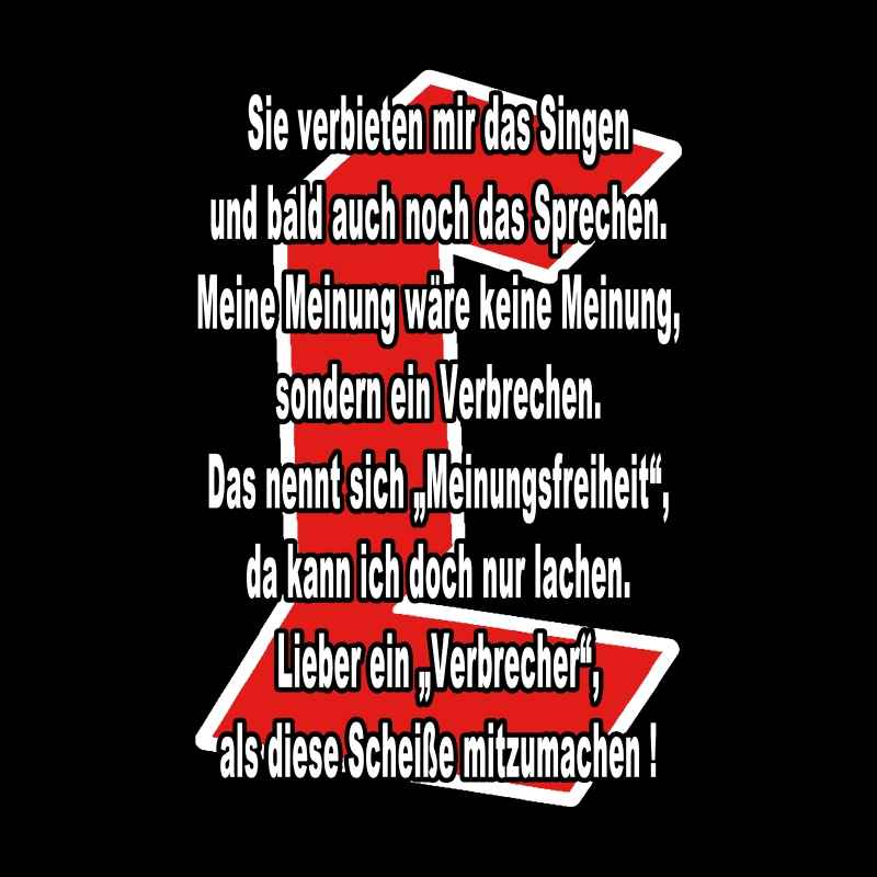 Die Lunikoff Verschw�rung T-Shirt Meinungsfreiheit