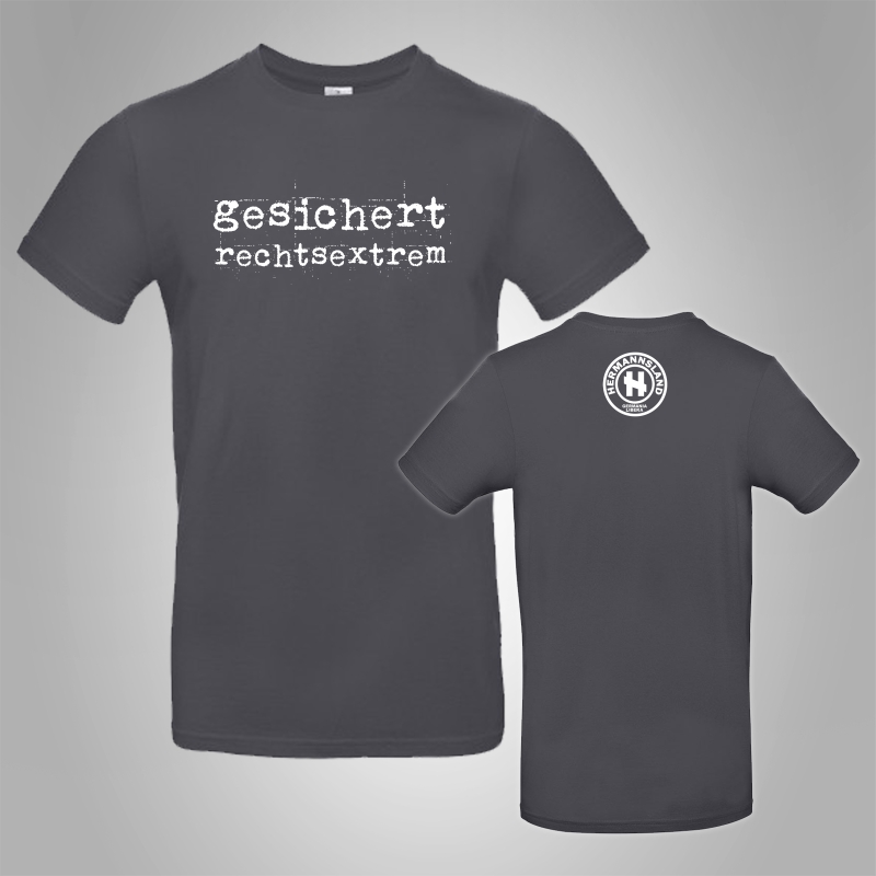 Hermannsland T-Shirt Gesichert Rechtsextrem