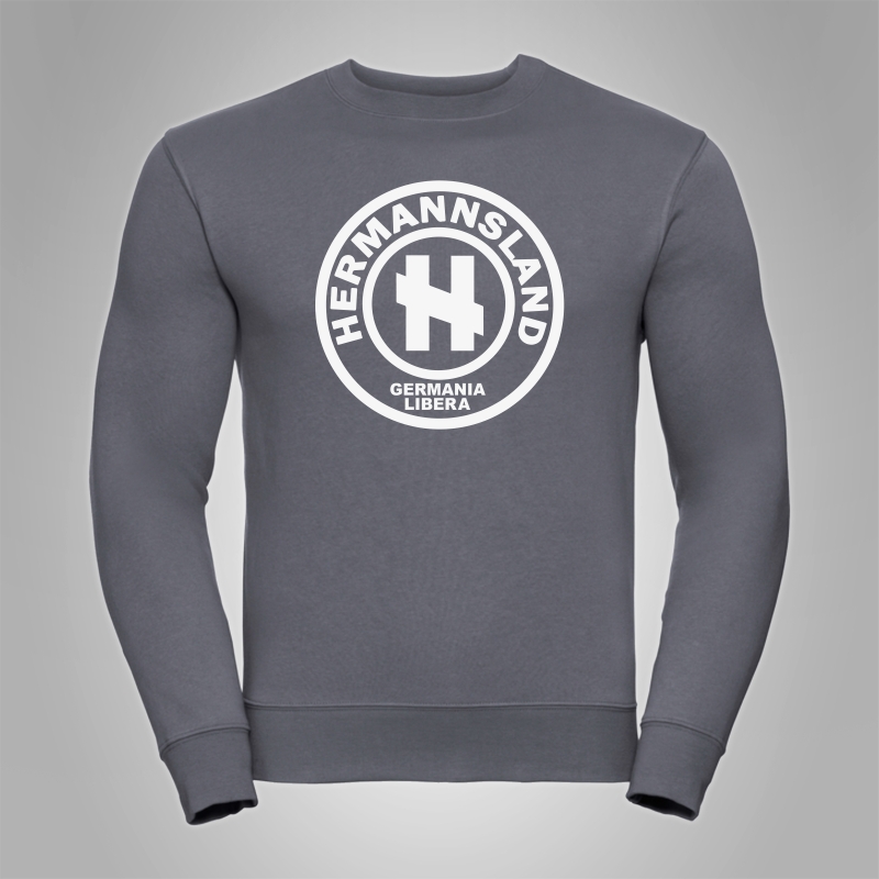 Pullover Hermannsland Logo Gro�