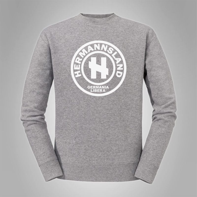 Pullover Hermannsland Logo Gro�