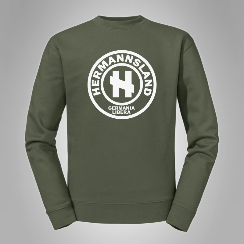 Pullover Hermannsland Logo Gro�