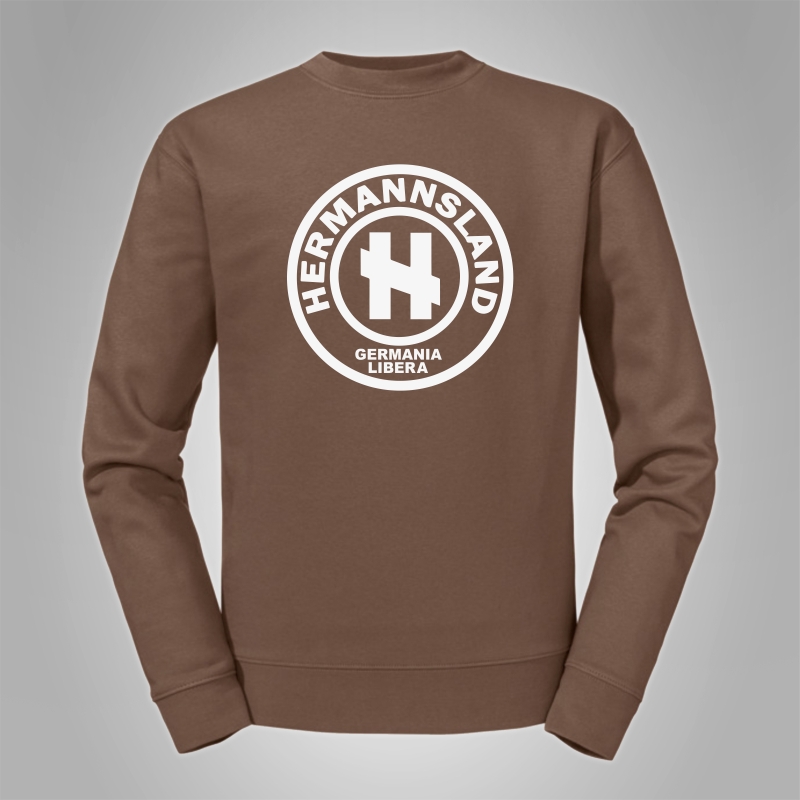 Pullover Hermannsland Logo Gro�