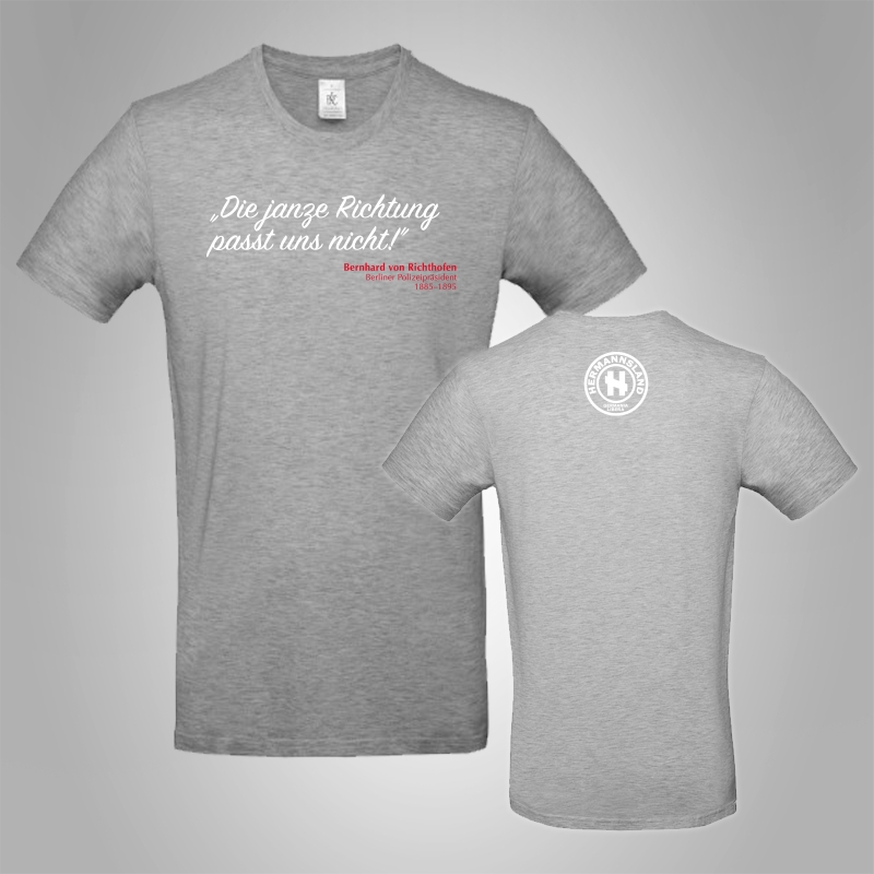Hermannsland T-Shirt - Die janze Richtung...