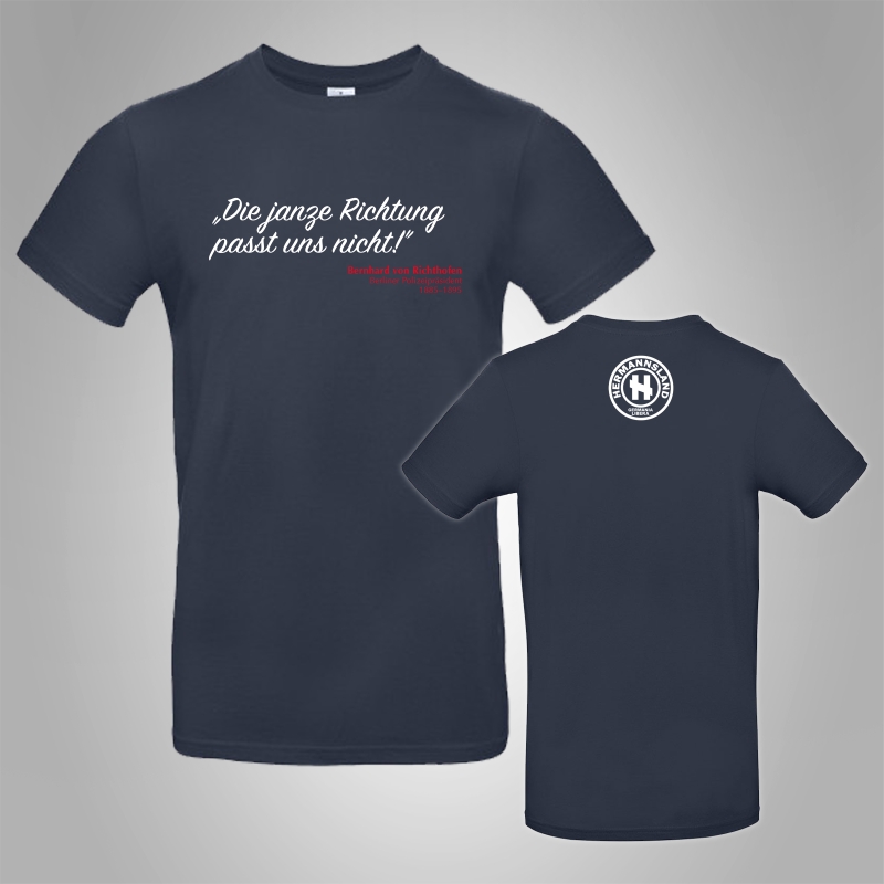 Hermannsland T-Shirt - Die janze Richtung...