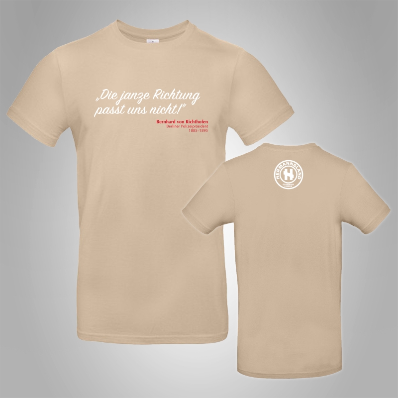 Hermannsland T-Shirt - Die janze Richtung...