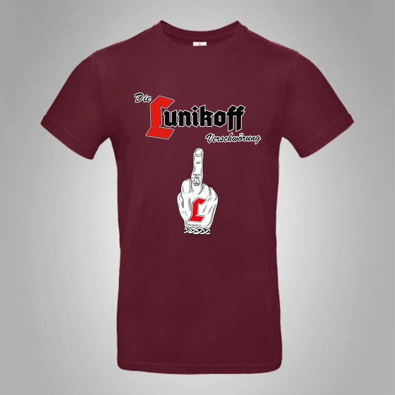 Die Lunikoff Verschw�rung T-Shirt - Bandlogo Finger