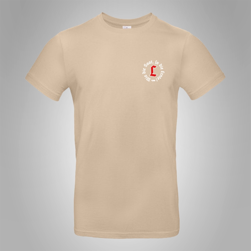 Lunikoff T-Shirt Wie die Saat Brustdruck