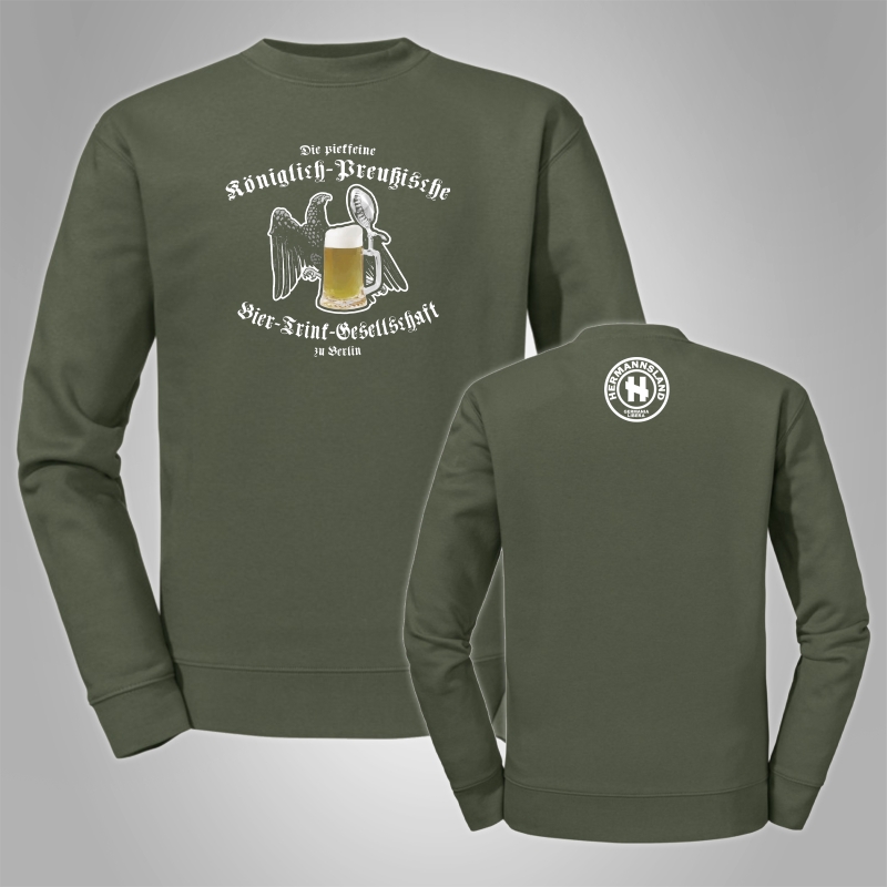 Pullover Hermannsland Bier-Trink-Gesellschaft