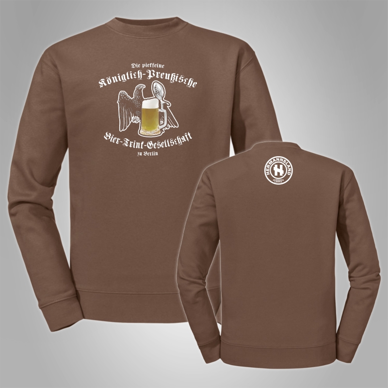 Pullover Hermannsland Bier-Trink-Gesellschaft