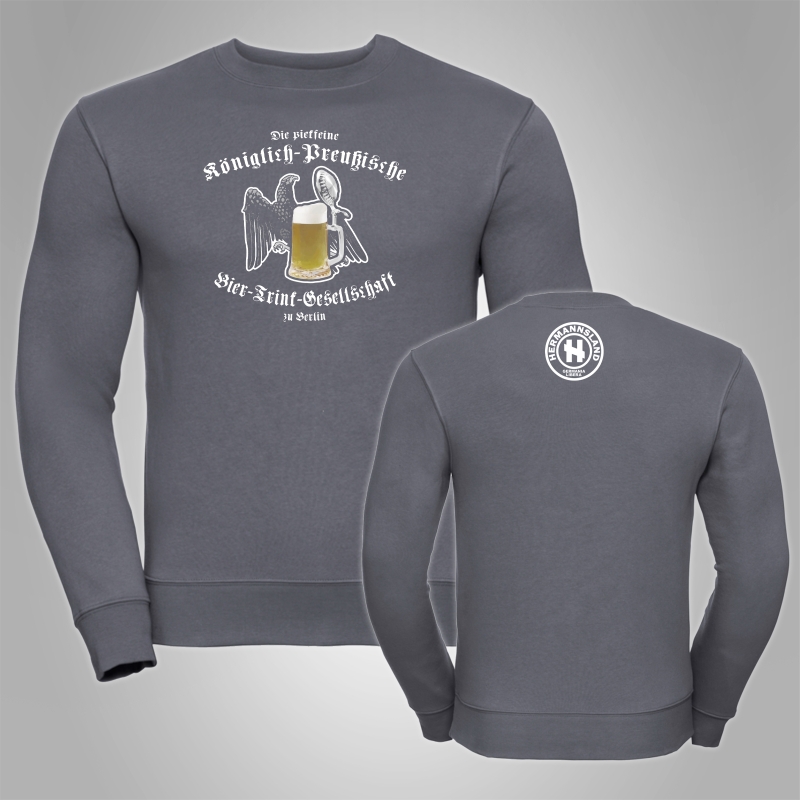 Pullover Hermannsland Bier-Trink-Gesellschaft