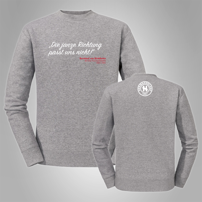 Pullover Hermannsland Die janze Richtung...