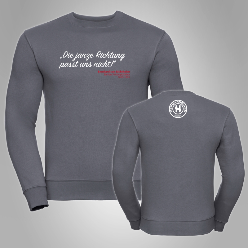 Pullover Hermannsland Die janze Richtung...