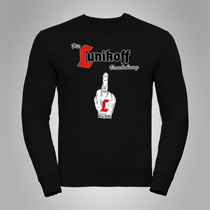 Pullover Die Lunikoff Verschw�rung - Bandlogo Finger