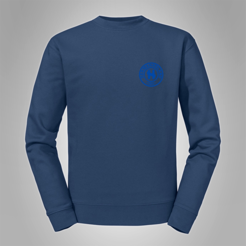 Pullover Hermannsland - Brustlogo Blau