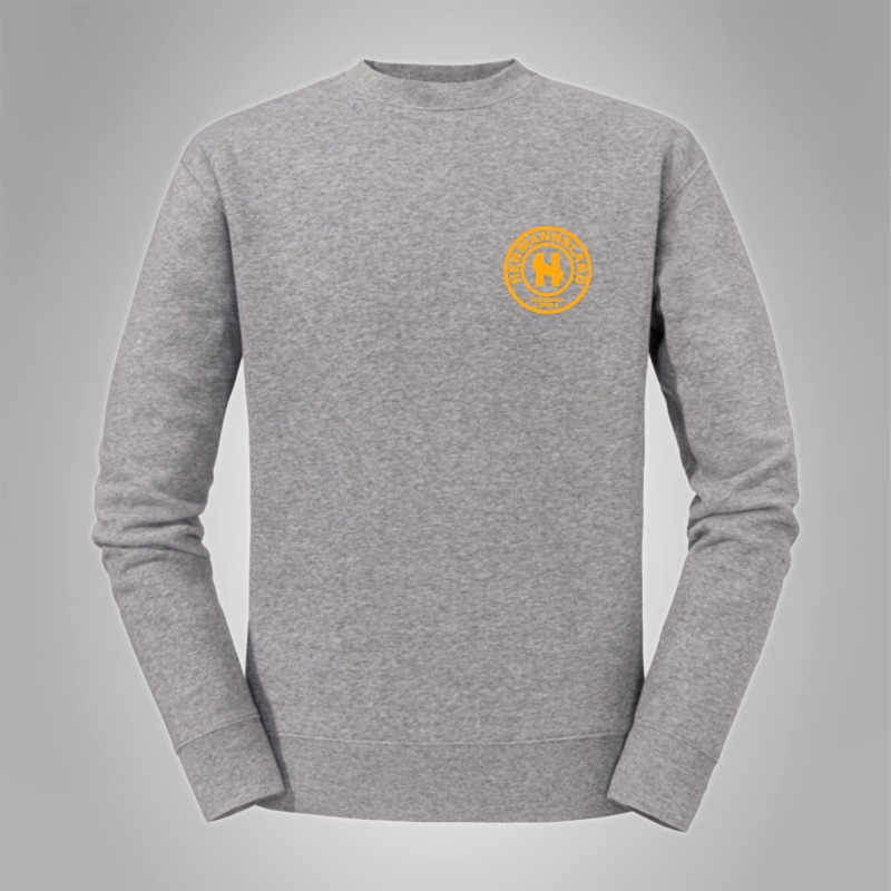 Pullover Hermannsland - Brustlogo Gelb