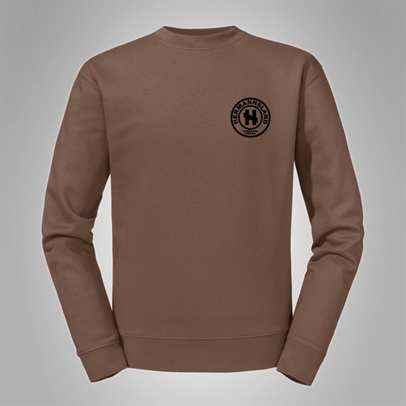 Pullover Hermannsland - Brustlogo Schwarz