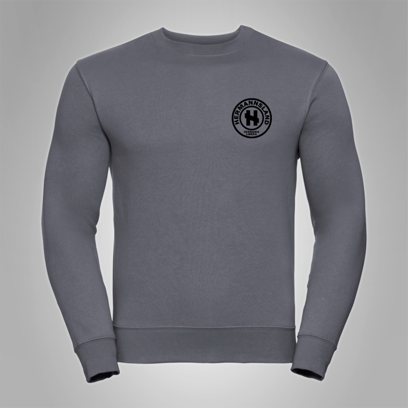 Pullover Hermannsland - Brustlogo Schwarz