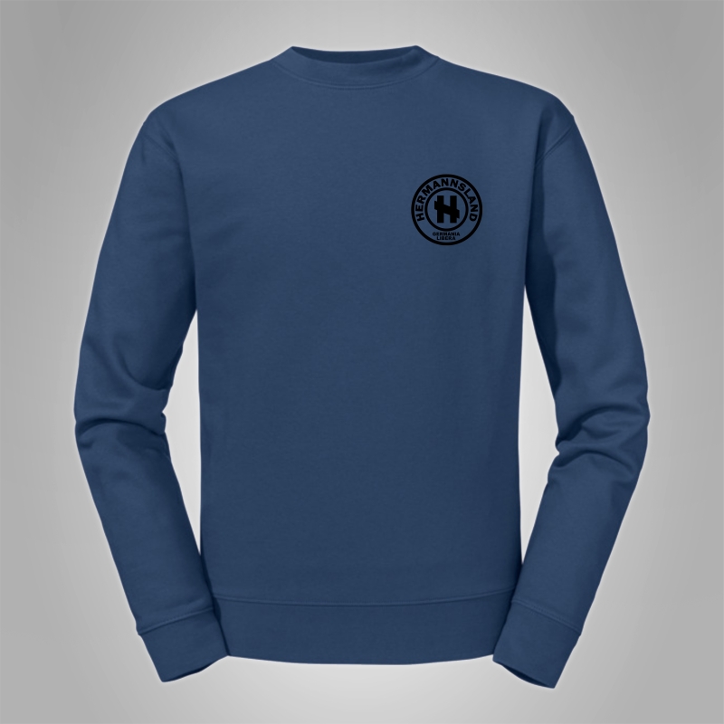 Pullover Hermannsland - Brustlogo Schwarz
