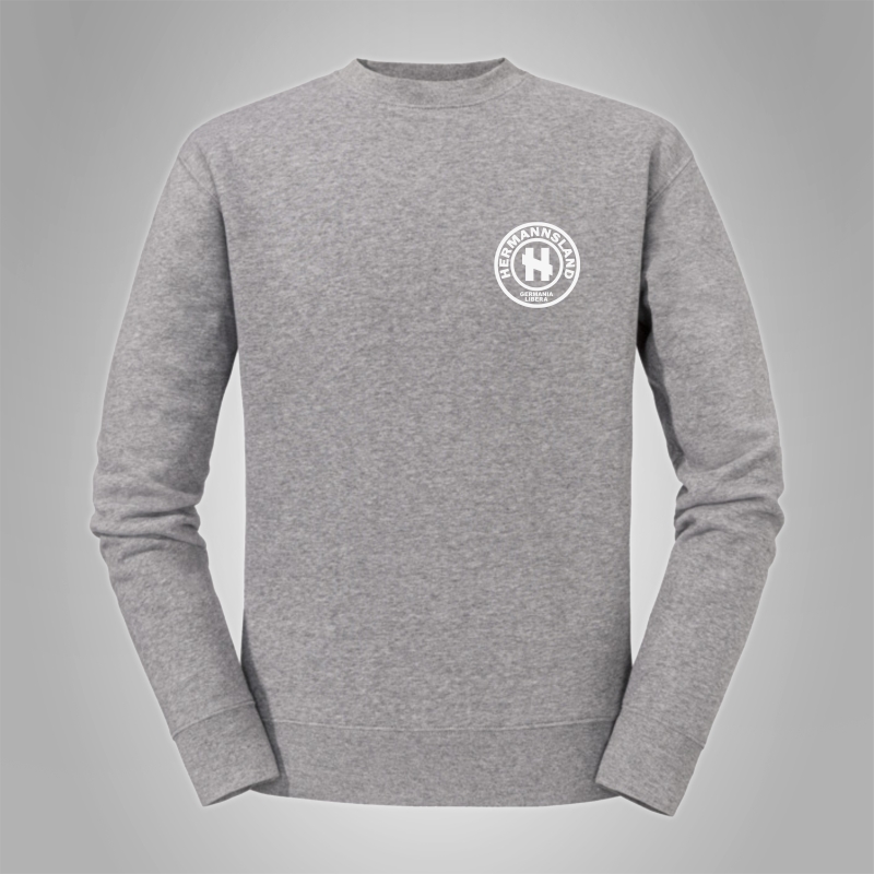 Pullover Hermannsland - Brustlogo Wei�