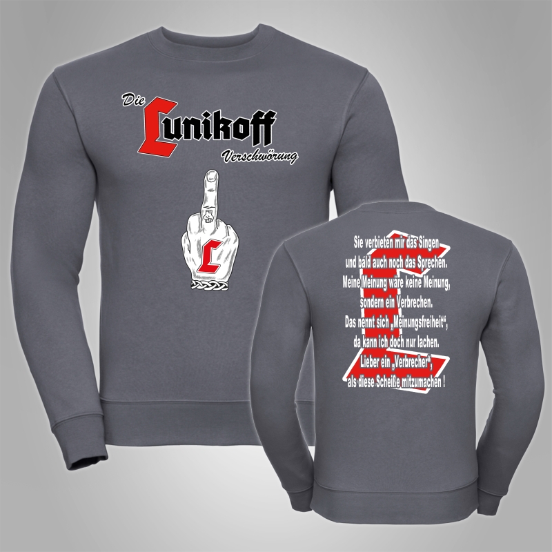 Pullover Die Lunikoff Verschw�rung - Meinungsfreiheit