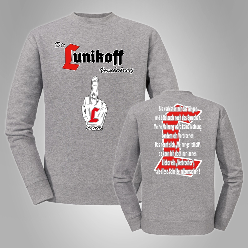 Pullover Die Lunikoff Verschw�rung - Meinungsfreiheit