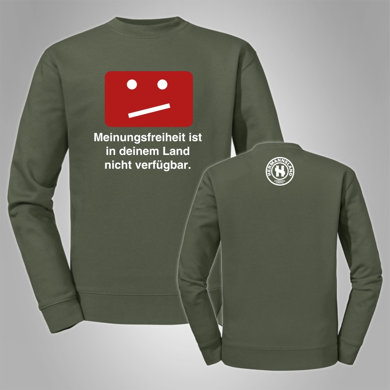 Pullover Hermannsland Meinungsfreiheit
