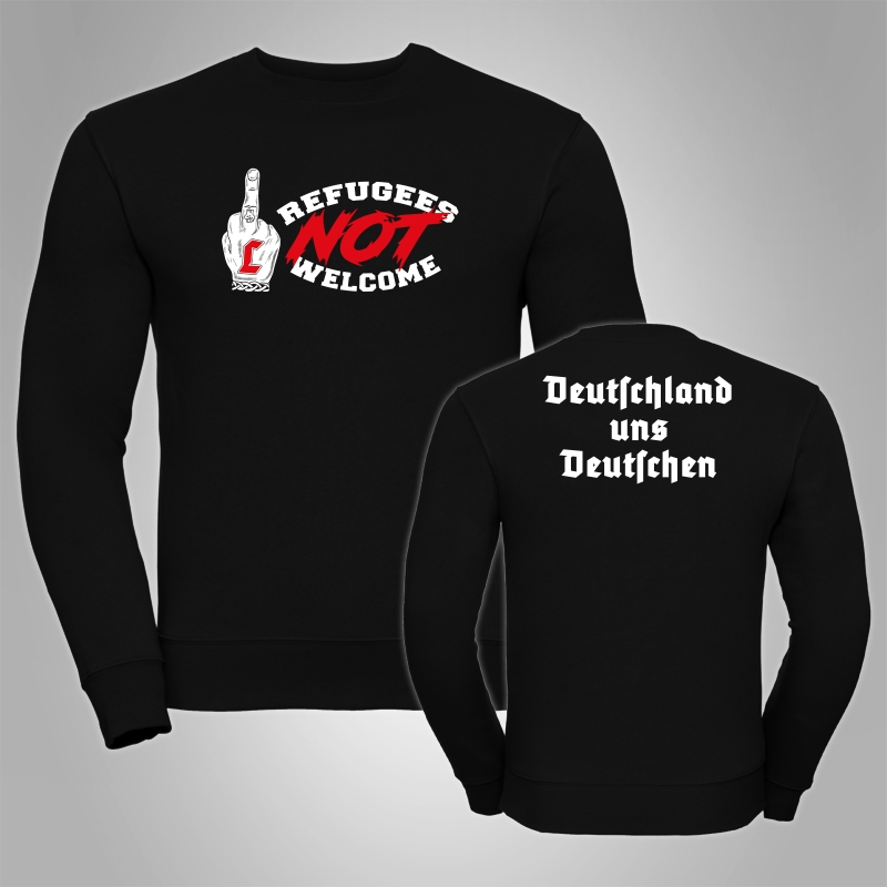 Pullover Lunikoff - Refugees not Welcome