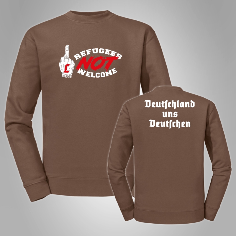 Pullover Lunikoff - Refugees not Welcome