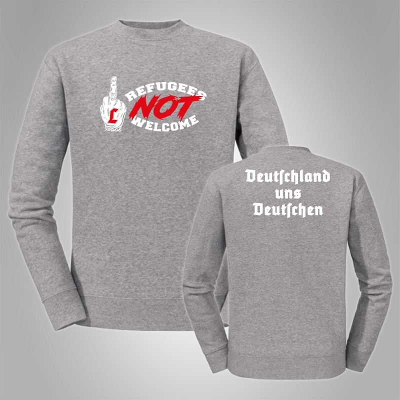 Pullover Lunikoff - Refugees not Welcome