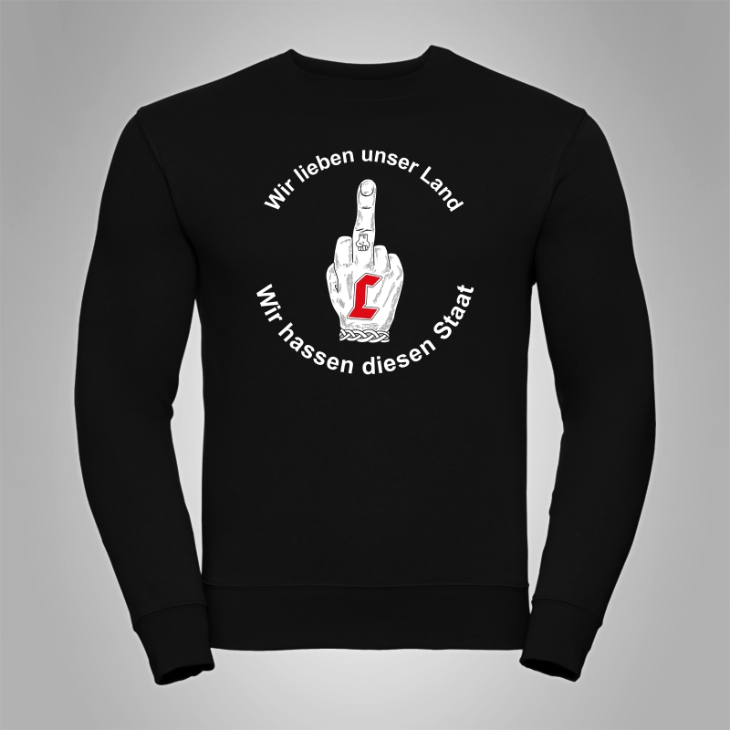 Pullover Lunikoff Wir lieben unser Land...