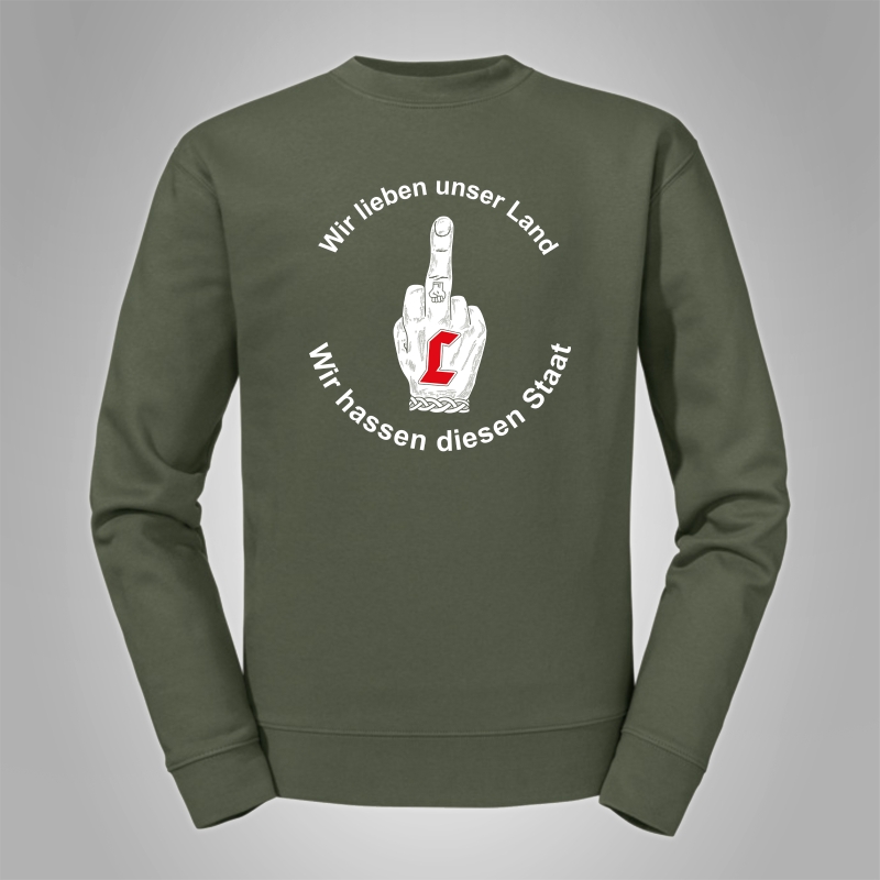 Pullover Lunikoff Wir lieben unser Land...