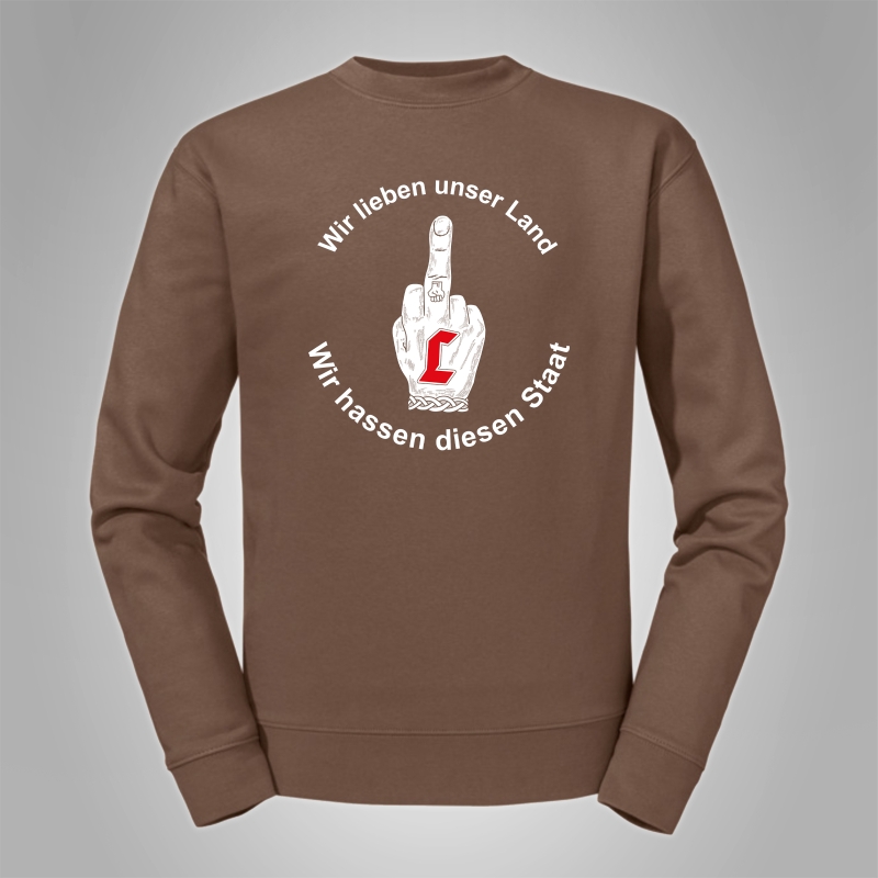 Pullover Lunikoff Wir lieben unser Land...